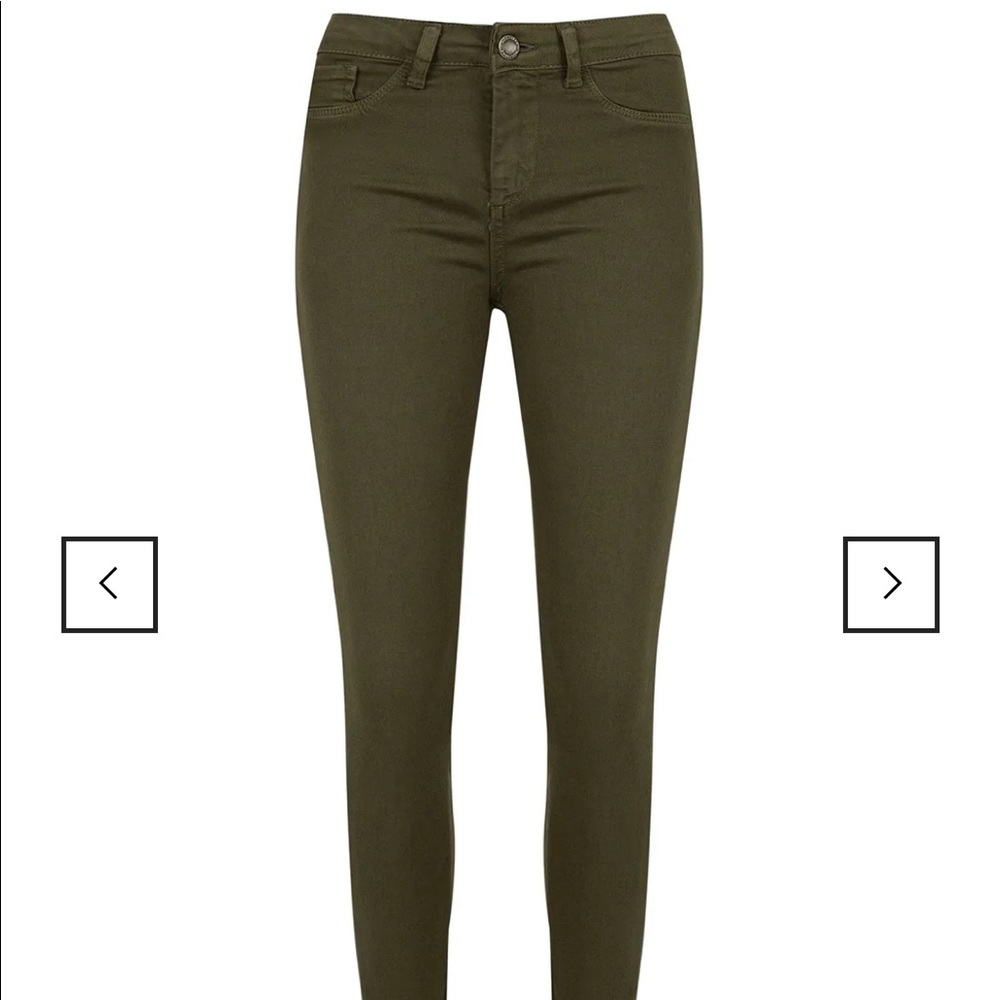 Brand New, Never Worn, Nocturne Skinny Jeans (Green)